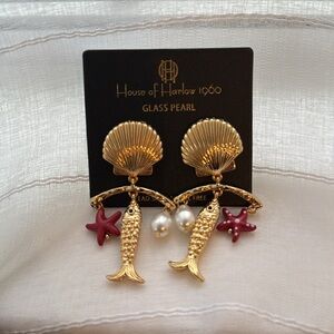 House of Harlow 1960 Mignonne Gavigan Catania Chandelier Earrings